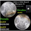 Image 1 : 1884-cc Morgan Dollar GSA Hoard $1 Grades Select Unc