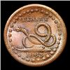 Image 3 : 1863 Union Civil War Token Fr-136/397a 1c Grades GEM Unc BN