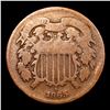 Image 2 : 1865 Two Cent Piece 2c Grades vf, very fine