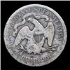 Image 3 : 1877-p Seated Liberty Quarter 25c Grades vg+