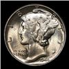 Image 2 : 1944-p Mercury Dime 10c Grades GEM+ Unc