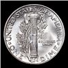 Image 3 : 1942-p Mercury Dime 10c Grades GEM+ Unc