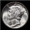 Image 2 : 1944-p Mercury Dime 10c Grades GEM Unc