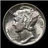 Image 2 : 1944-p Mercury Dime 10c Grades GEM+ FSB