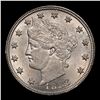 Image 2 : 1883 n/c Liberty Nickel 5c Grades Select+ Unc