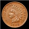 Image 2 : 1906 Indian Cent 1c Grades Choice AU