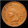 Image 2 : 1908 Indian Cent 1c Grades Choice AU/BU Slider