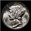Image 2 : 1944-p Mercury Dime 10c Grades GEM+ Unc