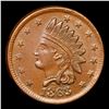 Image 2 : 1863 Not One Cent Civil War Token Fr-87/356a 1c Grades Choice Unc BN