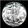 Image 2 : 1942-p Walking Liberty Half Dollar 50c Grades Choice+ Unc