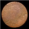 Image 2 : 1796 Draped Bust Large Cent 1c Grades ag