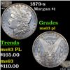 Image 1 : 1879-s Morgan Dollar $1 Grades Select Unc PL