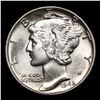 Image 2 : 1942-p Mercury Dime 10c Grades GEM+ Unc