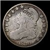 Image 2 : 1830 Capped Bust Half Dollar 50c Grades f+