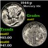 Image 1 : 1944-p Mercury Dime 10c Grades GEM++ Unc