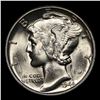 Image 2 : 1944-p Mercury Dime 10c Grades GEM++ Unc