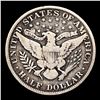 Image 3 : 1906-p Barber Half Dollars 50c Grades f+