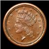 Image 2 : 1864 Union For Ever Civil War Token Fr-49/343a 1c Grades Select+ Unc BN