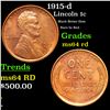 Image 1 : 1915-d Lincoln Cent 1c Grades Choice Unc RD
