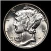 Image 2 : 1944-p Mercury Dime 10c Grades GEM++ Unc