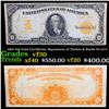 Image 1 : 1907 $10 Gold Certificate, Signatures of Teehee & Burke Fr-1172 Grades vf++