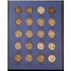 Image 4 : Virtually Complete Jefferaon 5c folder 1938-1956, 52 coins and 6 bonus coin Only Missing 52-s
