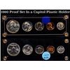 Image 1 : 1960 Proof Set In a Capitol Plastic Holder
