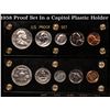 Image 1 : 1958 Proof Set In a Capitol Plastic Holder