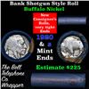 Image 1 : Buffalo Nickel Shotgun Roll in Old Bank Style 'Bell Telephone'  Wrapper 1920 & s Mint Ends