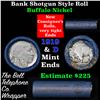 Image 1 : Buffalo Nickel Shotgun Roll in Old Bank Style 'Bell Telephone'  Wrapper 1919 & d Mint Ends