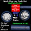 Image 1 : Buffalo Nickel Shotgun Roll in Old Bank Style 'Bell Telephone'  Wrapper 1927 & s Mint Ends