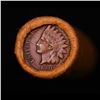 Image 2 : ***Auction Highlight*** Indian cent 1c orig Brinks roll, 1909 end S other end (fc)