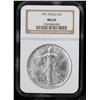 Image 2 : ***Auction Highlight*** NGC 1991 Silver Eagle Dollar $1 Graded ms69 By NGC (fc)