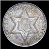 Image 2 : ***Auction Highlight*** 1862/1 Three Cent Silver FS-301 3cs Graded ms66 BY SEGS (fc)