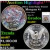 Image 1 : ***Auction Highlight*** 1881-s Morgan Dollar Colorfully Toned $1 Grades GEM++ Unc By SEGS (fc)