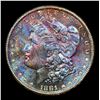 Image 2 : ***Auction Highlight*** 1881-s Morgan Dollar Colorfully Toned $1 Grades GEM++ Unc By SEGS (fc)
