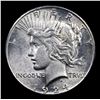 Image 2 : ***Auction Highlight*** 1924-s Peace Dollar $1 Graded Select+ Unc By USCG (fc)