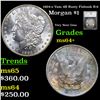 Image 1 : 1904-o Vam 4B Fishook Morgan Dollar R-6 $1 Graded ms64+ By SEGS
