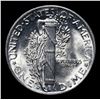 Image 3 : 1945-d Mercury Dime 10c Grades GEM+ Unc