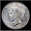 Image 2 : 1923-d Peace Dollar $1 Grades Select Unc