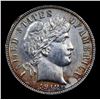 Image 2 : 1912-d Barber Dime 10c Grades Unc Details
