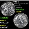 Image 1 : 1946-s Walking Liberty Half Dollar 50c Grades Choice+ Unc