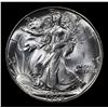 Image 2 : 1946-s Walking Liberty Half Dollar 50c Grades Choice+ Unc