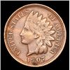 Image 2 : 1907 Indian Cent 1c Grades Choice AU/BU Slider