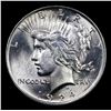 Image 2 : 1924-p Peace Dollar $1 Grades Choice Unc