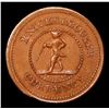 Image 2 : (1863) Knickerbocker Currency Civil War Token Fr-255/393a 1c Grades Select Unc BN