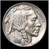 Image 2 : 1938-d Buffalo Nickel 5c Grades Choice+ Unc