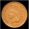 Image 2 : 1907 Indian Cent 1c Grades Choice AU/BU Slider