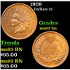 Image 1 : 1909 Indian Cent 1c Grades Select Unc BN