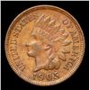 Image 2 : 1905 Indian Cent 1c Grades Choice AU/BU Slider